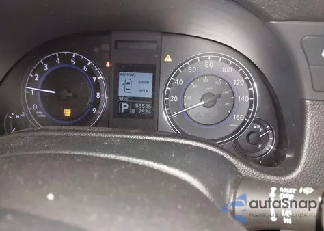 2013 Infiniti G37X z USA, uszkodzony, nr VIN JN1CV6AR8DM355210